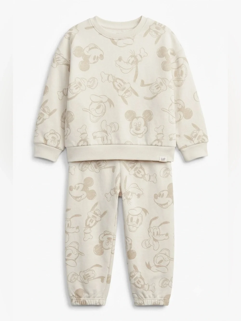 GAP Disney Sweat Jogger outfit Toddler Boy 3T Pluto Mickey NWT